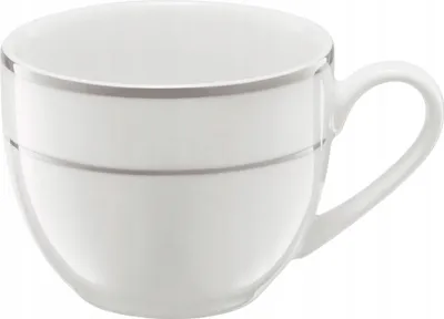 Immagine prodotto di AMBITION Aura Silver 220 ml - Tazza da caffè/tè in porcellana, tazza in porcellana