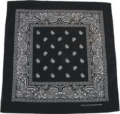 Produktbild von MFH Bandana, schwarz-weiß, ca. 55 x 55 cm, Baumwolle