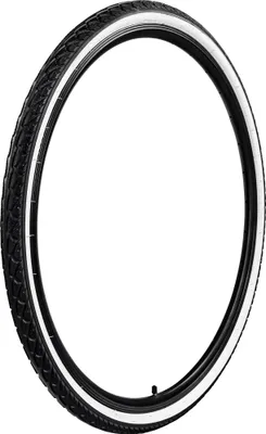 Produktbild von Pentagon Sports Fahrradreifen Drahtreifen Whitewall Cityreifen 1 Reifen 28 x 1,5" schwarz/weiß