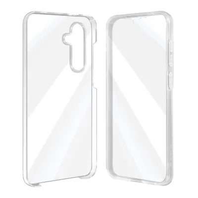 Produktbild von Avizar, 360 Rundumhülle für Galaxy S23 FE, weiche Vorderseite, Harte Rückseite, Transparent