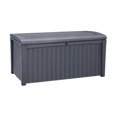 Image de KETER Borneo Boîte de rangement 416 l, anthracite KETER 17198682