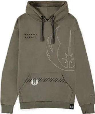 Produktbild von Star Wars Jedi Kapuzenpullover Grün, offizielles Merchandise aus Baumwoll-Mix