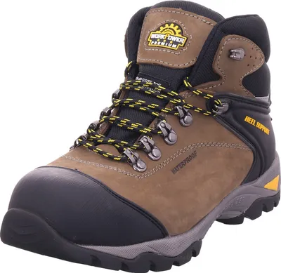 Produktbild von WorkPower S3 Crusader Waterproof Herren Arbeitsschuhe Sicherheitsschuhe braun 9515 : 42
