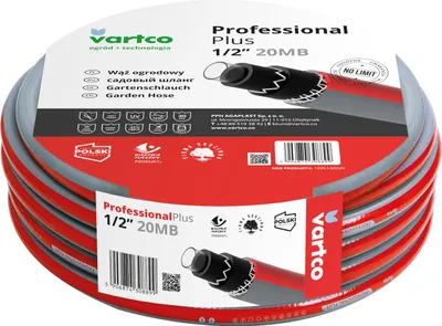 Produktbild von 6-lagiger Wasserschlauch Trinkwasserschlauch Lebensmittelschlauch Anti Twist Gartenschlauch Gartenbewässerung Flexibel Flexischlauch UV-beständig 30 Bar 1/2" 20m