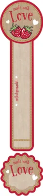 Produktbild von AVERY Zweckform ZDesign Frischesiegel "Made with Love" 30 Etiketten