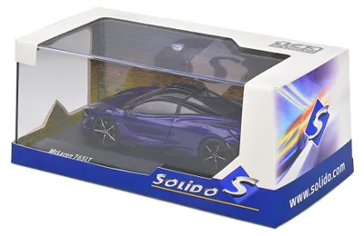 Productafbeelding van Solido modelauto, schaal 1:43, McLaren 765 LT, paars, 2020, artikelnummer S4311906