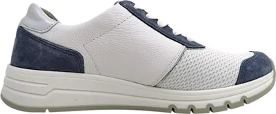 Imagen del producto de Zapatos deportivos para mujer Waldläufer H-April, tipo cordones, color blanco, para uso diario