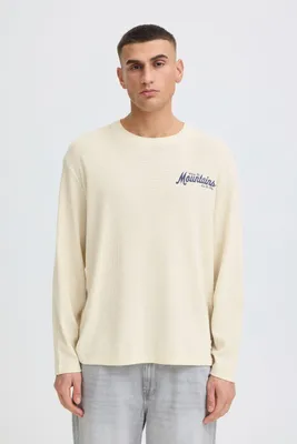 Produktbild von !Solid SDUrton Herren Longsleeve Langarmshirt Shirt Baumwollmischung Box Fit