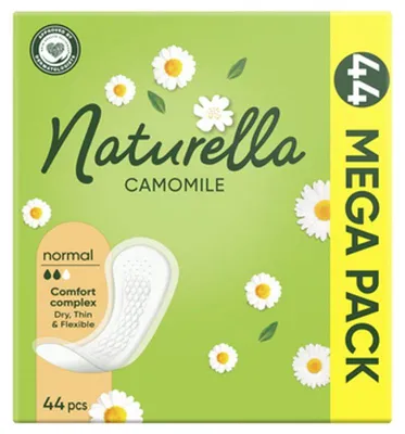 Zdjęcie produktu dla Naturella Normal Camomile Wkładki higieniczne 44 sztuk