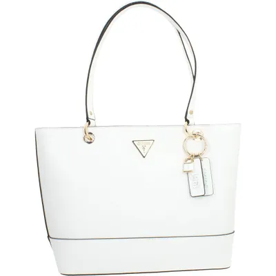Produktbild von GUESS Damen Schultertasche Noelle white