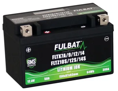 Image de FULBAT FUL LITHIUM Battery - FLTX7A/FLTX9A/FLTX12A/FLTX14A - FLTZ10S/FLTZ12S/FLTZ14S / LTX7A/LTX9A/LTX12A/LTX14A - LTZ10S/LTZ