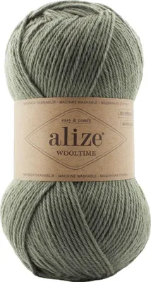 Produktbild von Alize Wooltime Strickgarn, 75% Schurwolle superwash, maschinenwaschbar, 200m/100g