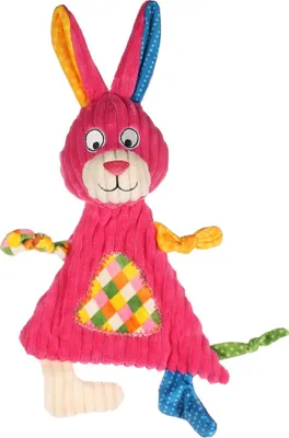 Produktbild von Flamingo Hundespielzeug Kareau Kaninchen rosa