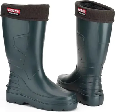 Image de Bottes en caoutchouc Akami Akfw1, noir, taille 43 (hommes), noir, taille 43