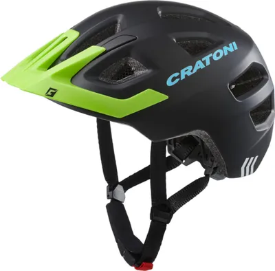 Obrázek produktu pro Dětská přilba Cratoni Maxster Pro Black/lime Matt