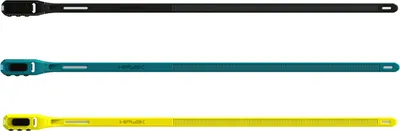 Zdjęcie produktu dla Hiplok Z Lok Combo, Opaska zaciskowa, Czarny, Plastik, Kombinacja 3-cyfrowa, 430 mm