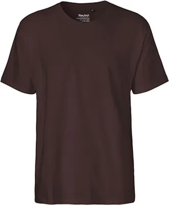Produktbild von Neutral O60001 | Herren Classic T-Shirt / 100% Fairtrade Baumwolle - Farbe: Brown - Größe: M