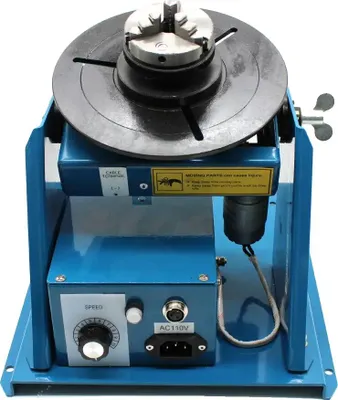 Obrázek produktu pro Rotační svařovací polohovadlo, nosnost 10 kg, úhel sklonu 0-90°, modré, 220V