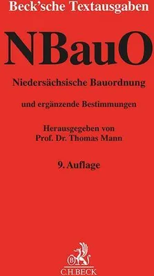 Obrázok produktu pre Niedersächsische Bauordnung. NBauO