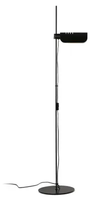 Zdjęcie produktu dla MARTINICA – regulowana czarna lampa stojąca z włącznikiem 20034-133