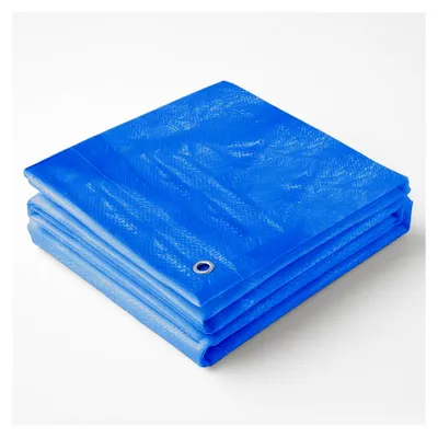 Produktbild von Blaue Abdeckplane 60g/m², 5x8m Gewebeplane für universelle Anwendungen