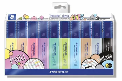 Zdjęcie produktu dla Zakreślacz STAEDTLER Textsurfer classic etui 10 szt