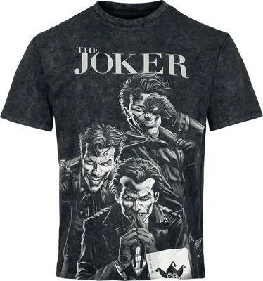 Produktbild von Batman T-Shirt Herren The Joker schwarz XL