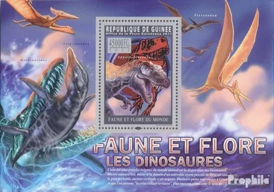 Produktbild von Briefmarken Guinea 2011 Mi Block 1941 (kompl. Ausgabe) postfrisch Dinosaurier