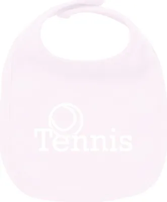 Produktbild von Huuraa Uni Babylatz Tennis Ball Geschenk Babypink Bio Baumwolle Tennis Mitbringsel