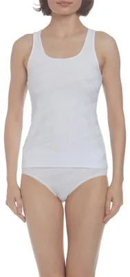 Produktbild von Adidas - Top für Damen, Baumwolle GT23359 (42 DE) (Weiß)