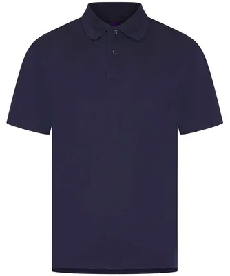Produktbild von Henbury - Poloshirt für Herren, Feuchtigkeitsabweisend, CoolPlus LT5768 (XXL) (Marineblau)