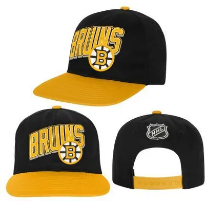 Produktbild von OUTERSTUFF Essentials Deadstock NHL Junior Snapback Cap, Boston Bruins, OSFA
