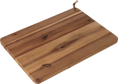 Produktbild von KESPER 28506 Schneid- u. Servierbrett aus Akazienholz mit Schlaufe / Vesperbrett / Brotzeitbrett