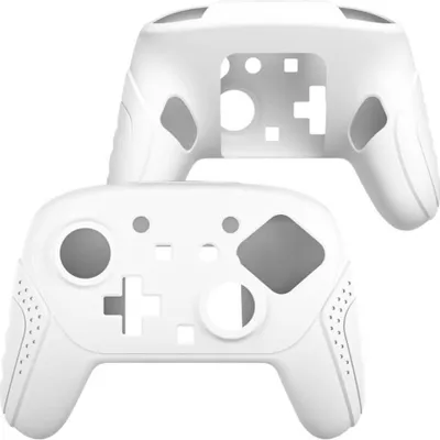 Obrázok produktu pre Pre Nintendo Switch 2 Protišmykový silikónový kryt pre herný ovládač Pro Gaming Controller White