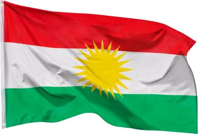Obrázek produktu pro PHENO FLAGS Vlajka Kurdistánu - Vlajka Kurdistánu 90 x 150 cm