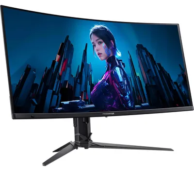 Produktbild von Acer Predator UM.CXXEE.501, 86,4 cm (34"), 3440 x 1440 Pixel, UltraWide Quad HD, QD-OLED, 0,1 ms, Schwarz