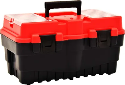 Produktbild von Werkzeugkoffer Kunststoff 462 x 256 x 242 mm Rot