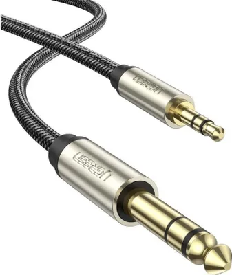 Obrázok produktu pre Ugreen 10628 audio kábel 2 m 6,35 mm 3,5 mm čierny
