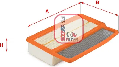 Produktbild von Luftfilter SOFIMA S 3604 A für FIAT DOBLO Kasten/Kombi (263) Filtereinsatz