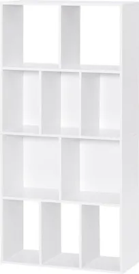 Produktbild von Weisser Bücherregal Schrank 60x20x120 cm