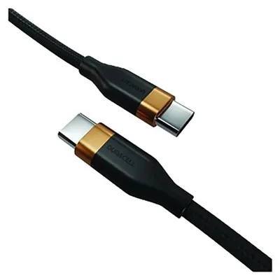 Productafbeelding van Duracell DRU5010A, 1 meter, USB-C, USB-C, zwart