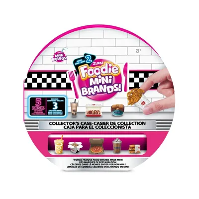 Obrázok produktu pre Foodie Mini Brands Figúrky Séria 2 Zberateľský kufrík
