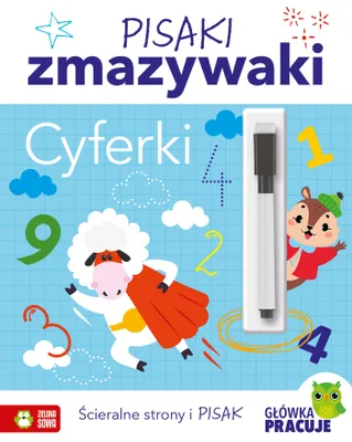 Zdjęcie produktu dla Cyferki. Pisaki zmazywaki
