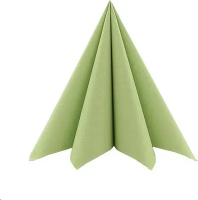 Produktbild von Sovie HOME Serviette Oliv aus Linclass® Airlaid 40 x 40 cm, 12 Stück