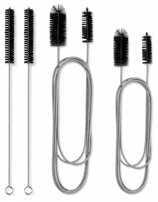 Rohrreinigungsbürsten-Set 2 Stück 100/150 cm Doppelkopf