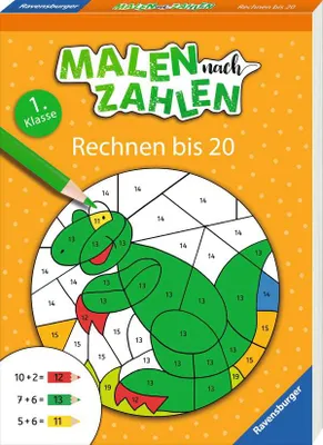 Image de Malen nach Zahlen, 1. Kl.: Rechnen bis 20