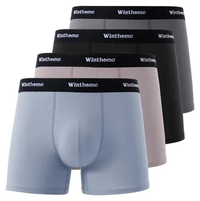 Produktbild von Boxershorts für Herren - Bequem und Atmungsaktiv - 4 Stück