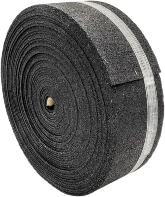 Produktbild von Rolle mit Gummigranulat, Terrassenpads, Unterlage aus Gummigranulat, Bautenschutzmatte, Antirutsch-Gummi, Dämmstreifen - 8.000x100x8mm