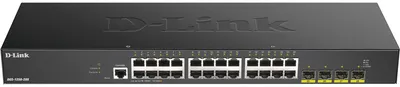 Obrázok produktu pre Switch 440mm D-Link DGS-1250-28X         4*SFP+/24*GE retail