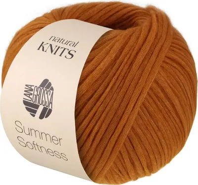 Produktbild von Lana Grossa - Summer Softness 0022 braunorange